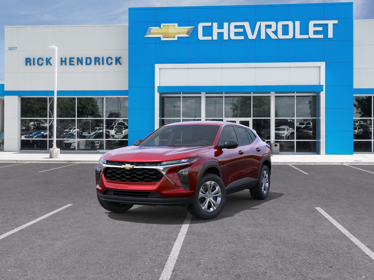 New 2026 Apex Red Chevrolet LS image 33