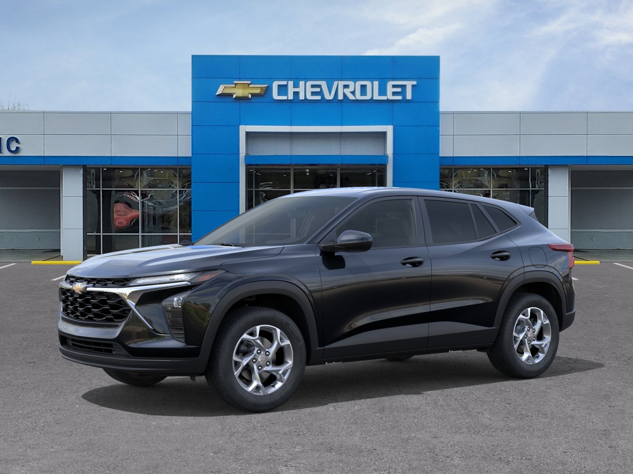 New 2026 Mosaic Black Metallic Chevrolet LS image 2