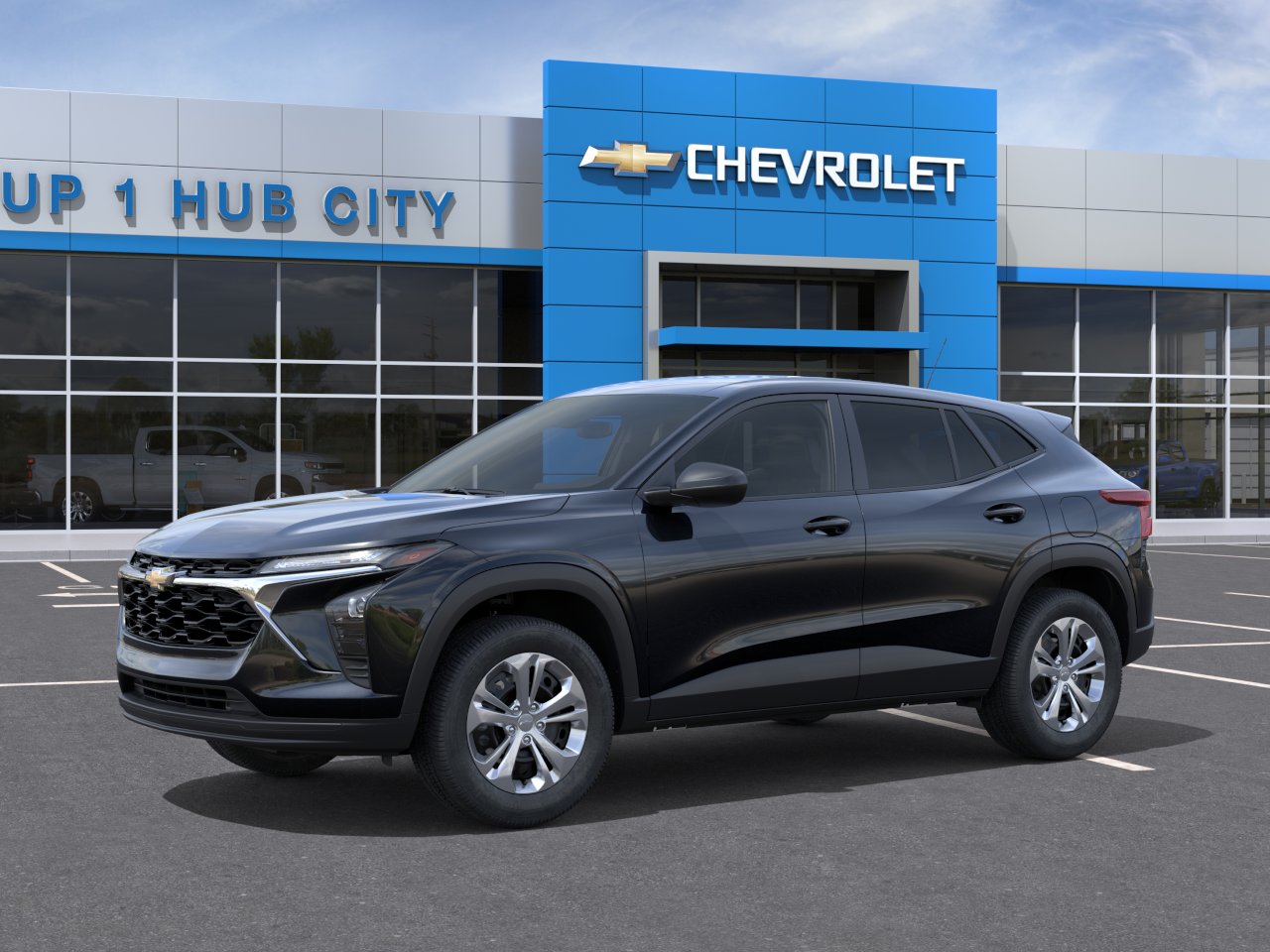 New 2026 Mosaic Black Metallic Chevrolet LS image 2