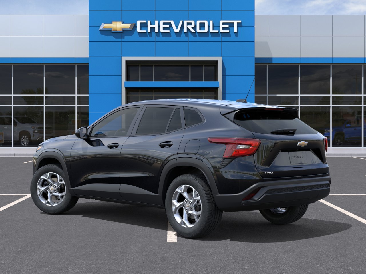 New 2026 Mosaic Black Metallic Chevrolet LS image 3