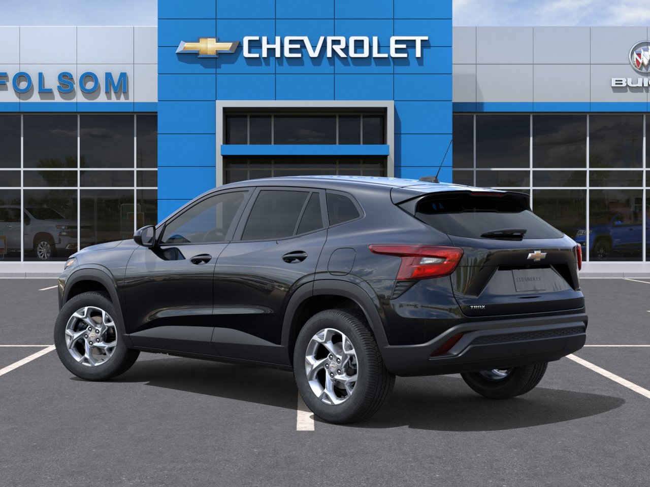 New 2026 Mosaic Black Metallic Chevrolet LS image 3