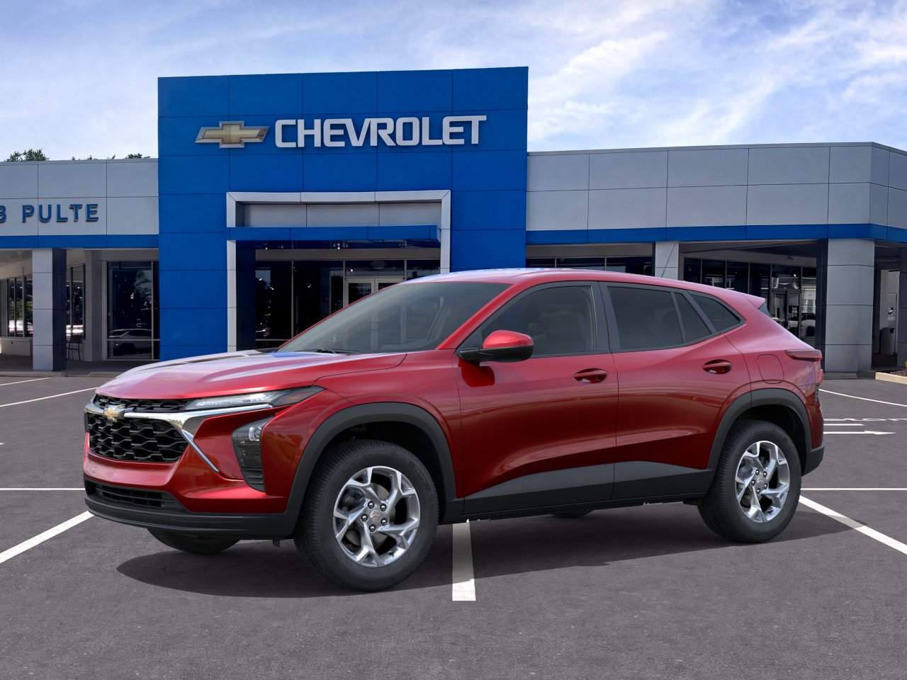 New 2026 Apex Red Chevrolet LS image 2