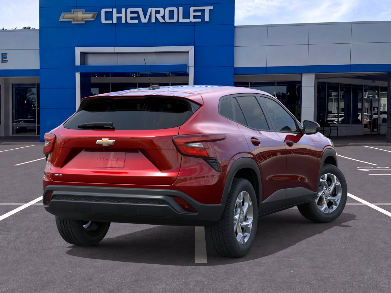 New 2026 Apex Red Chevrolet LS image 4