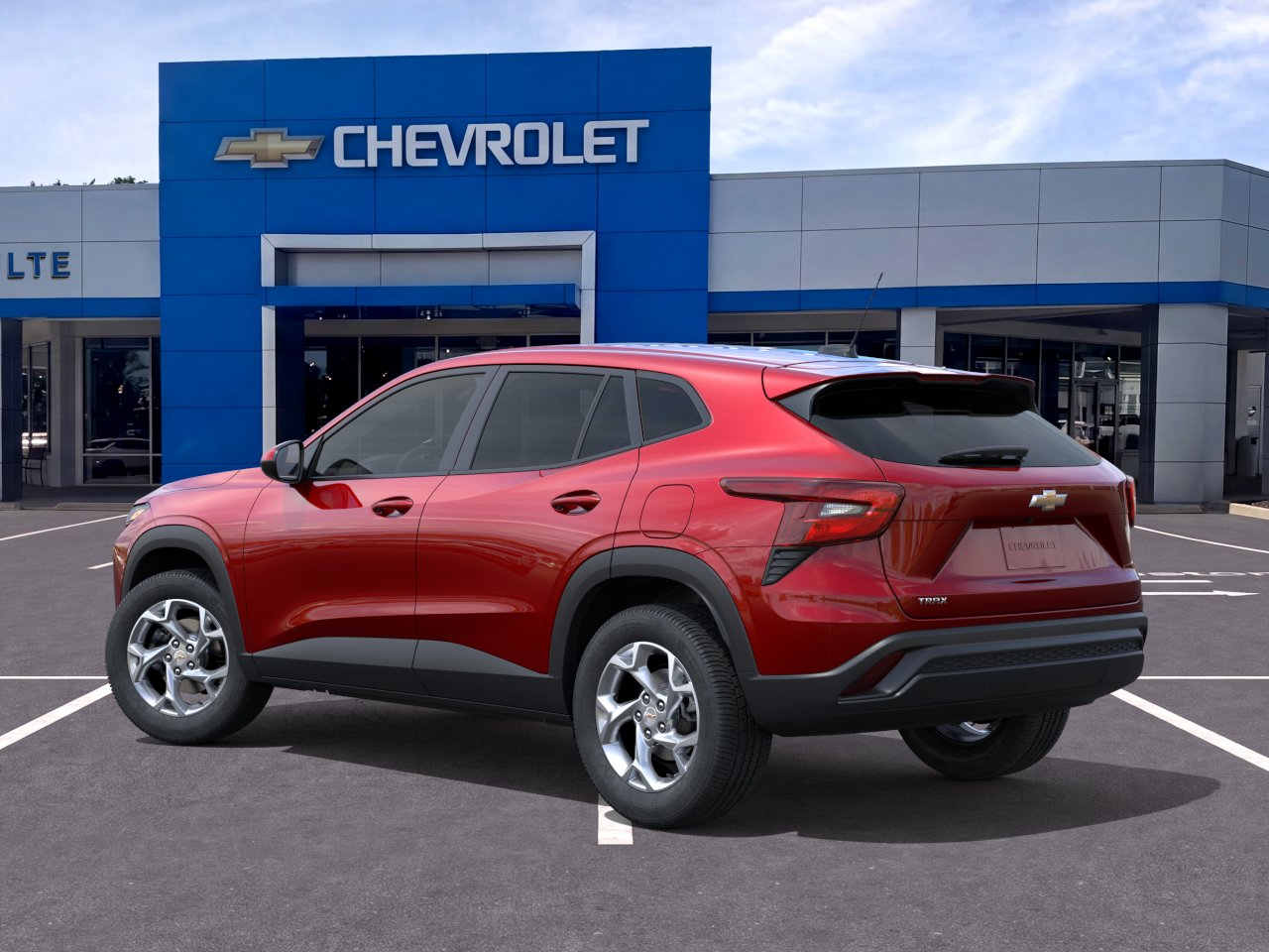 New 2026 Apex Red Chevrolet LS image 3