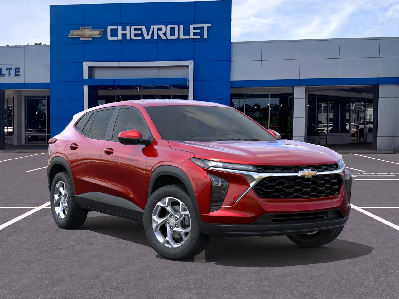 New 2026 Apex Red Chevrolet LS image 7