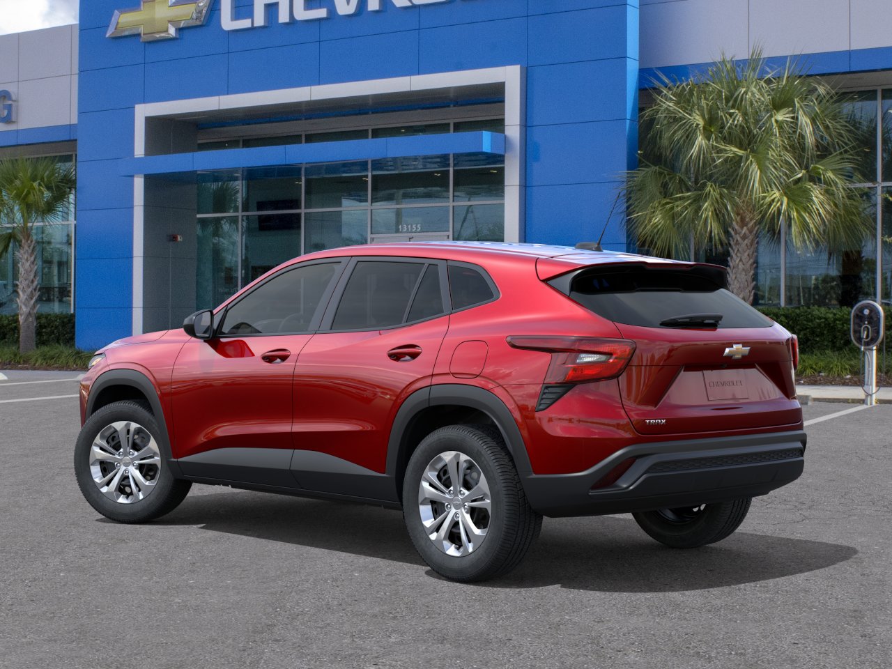 New 2026 Apex Red Chevrolet LS image 3