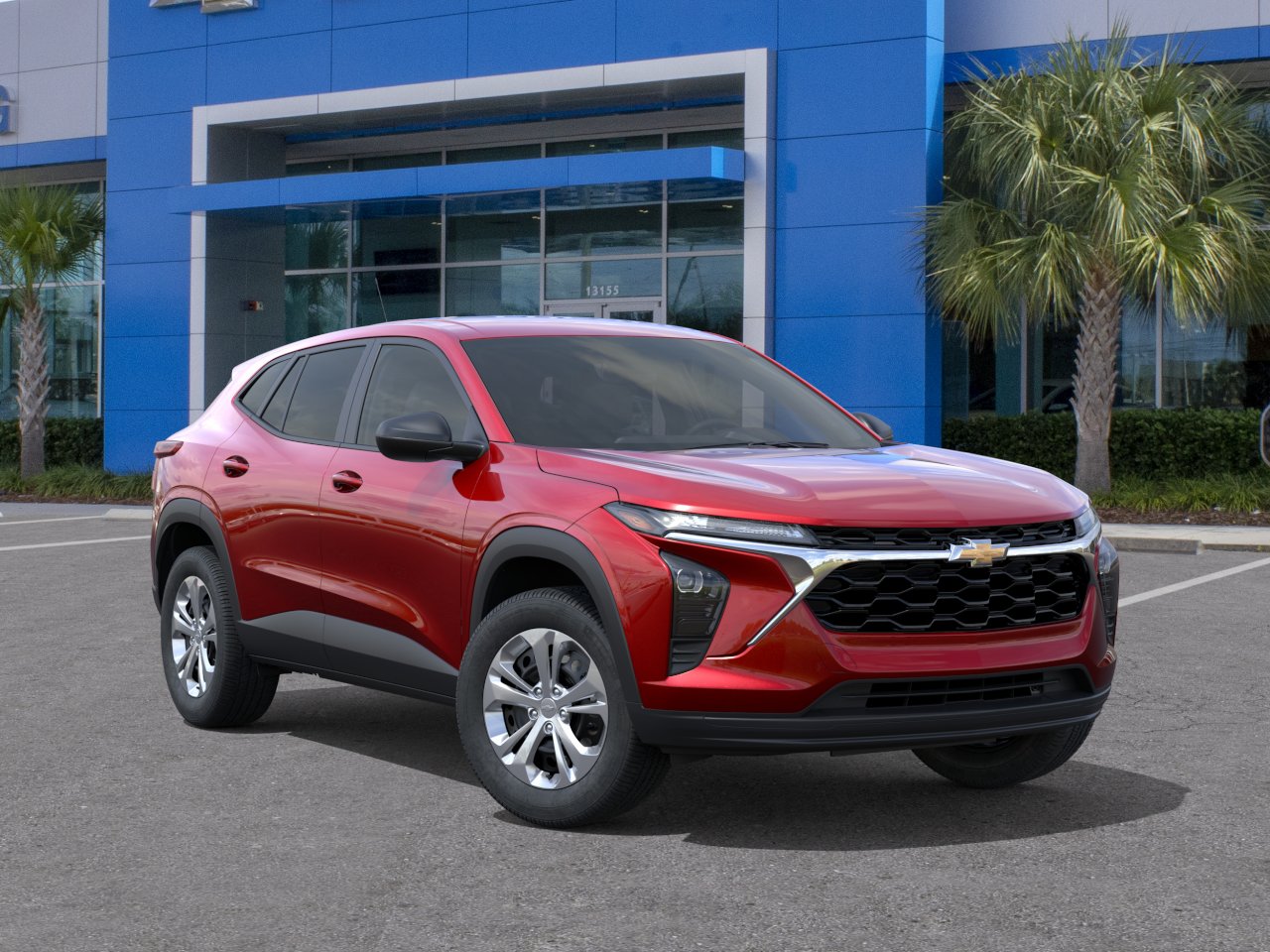 New 2026 Apex Red Chevrolet LS image 7