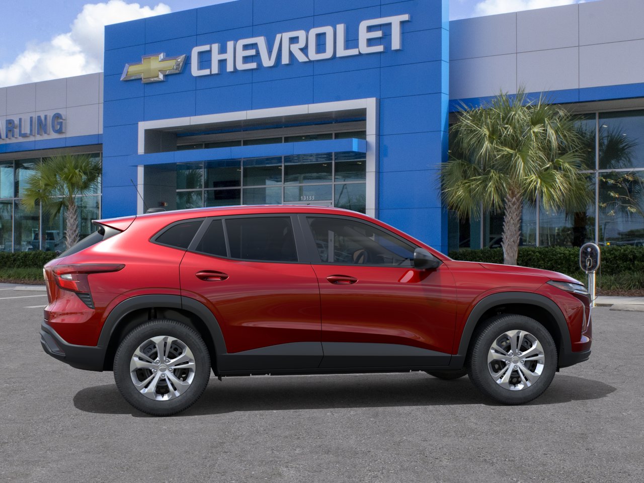 New 2026 Apex Red Chevrolet LS image 5