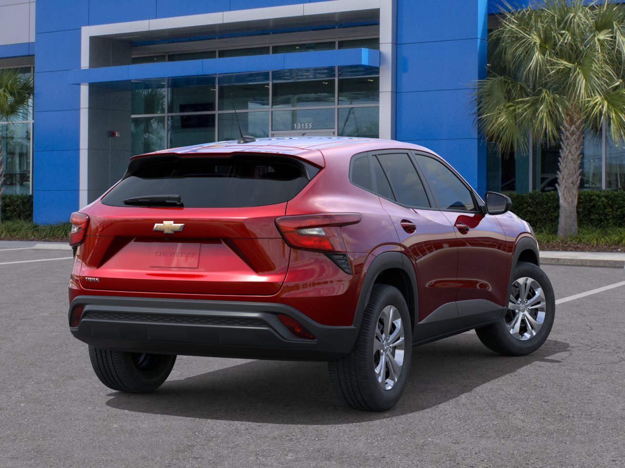 New 2026 Apex Red Chevrolet LS image 4