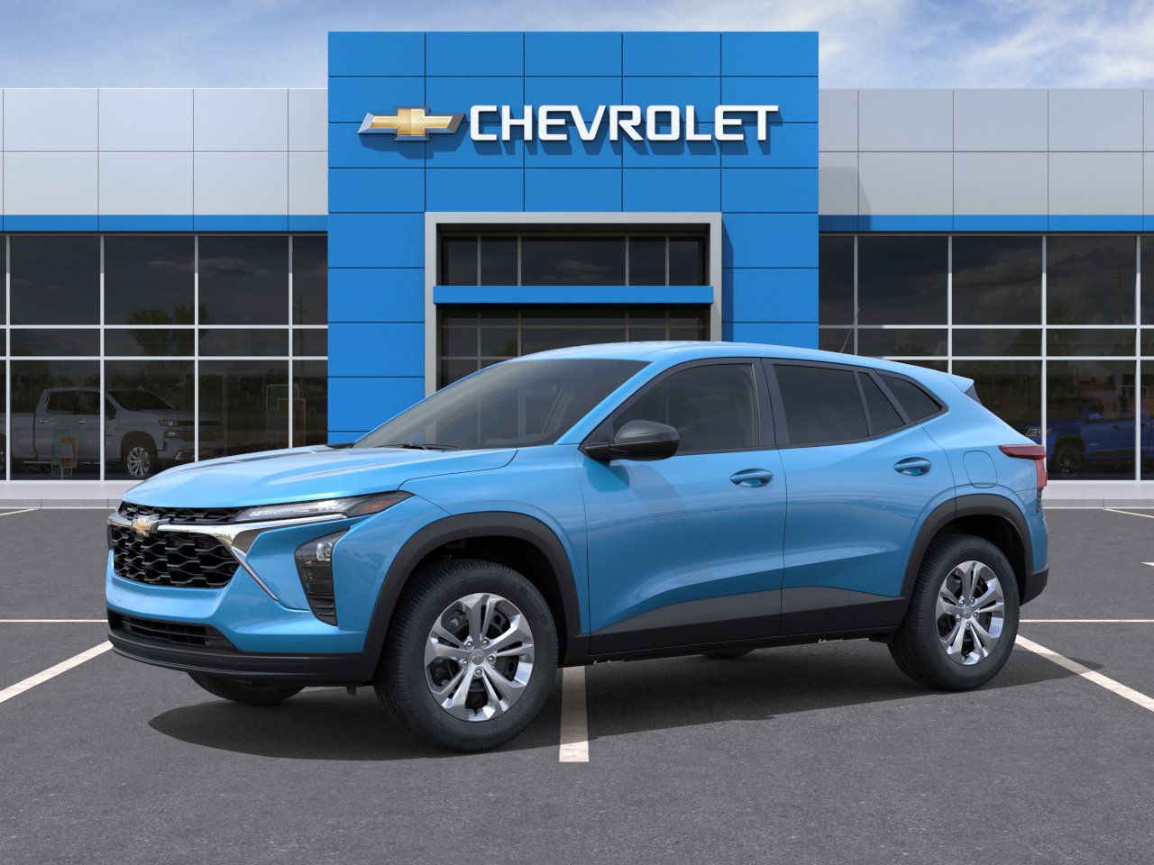 New 2026 Marina Blue Metallic Chevrolet LS image 2