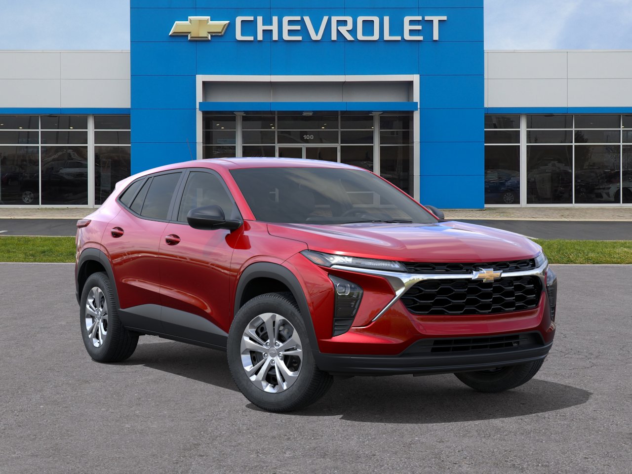 New 2026 Apex Red Chevrolet LS image 7
