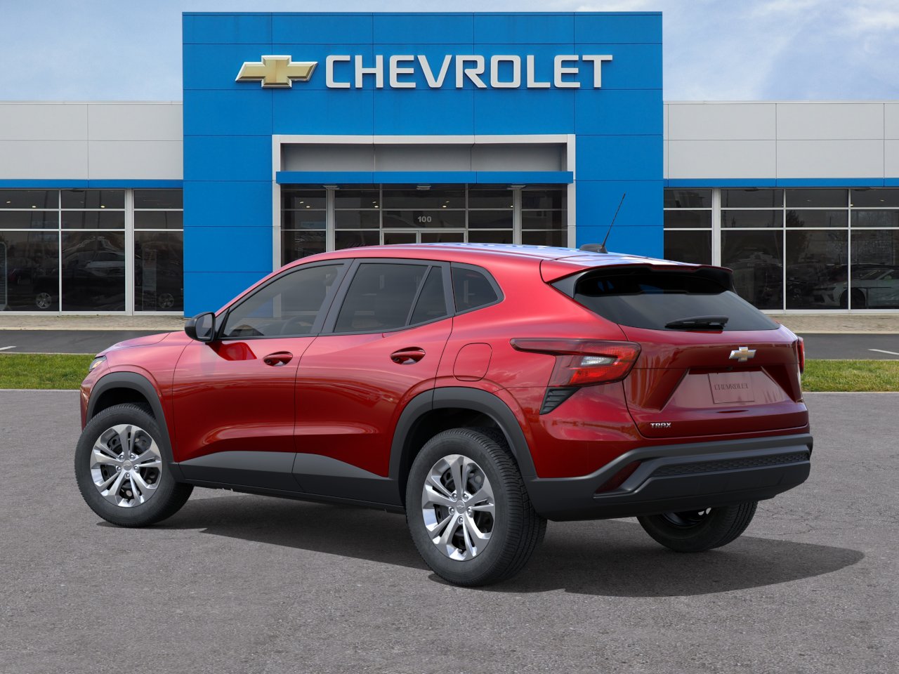 New 2026 Apex Red Chevrolet LS image 3