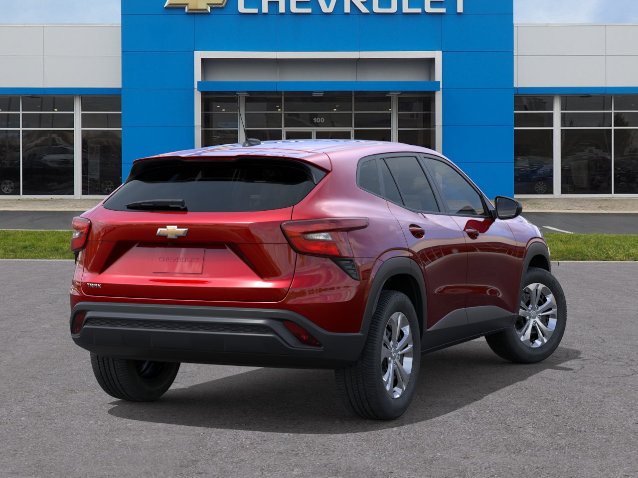 New 2026 Apex Red Chevrolet LS image 4