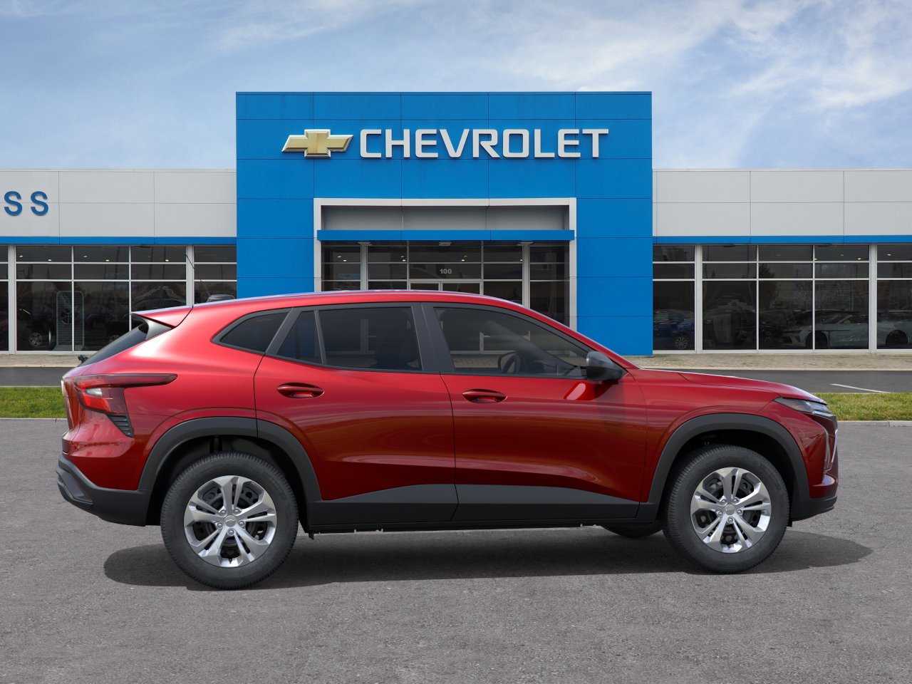 New 2026 Apex Red Chevrolet LS image 5
