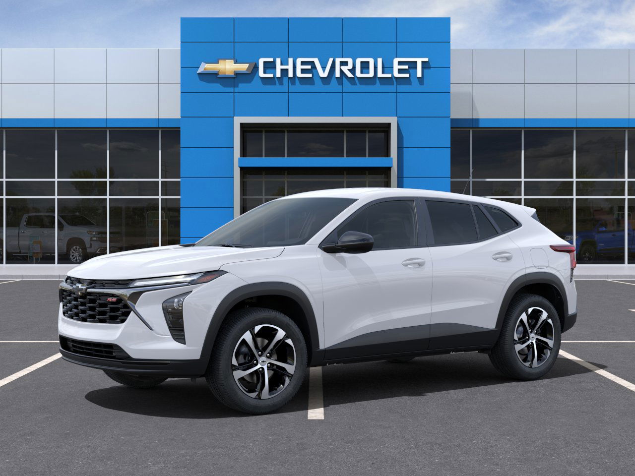 New 2025 Summit White Chevrolet 1RS image 2