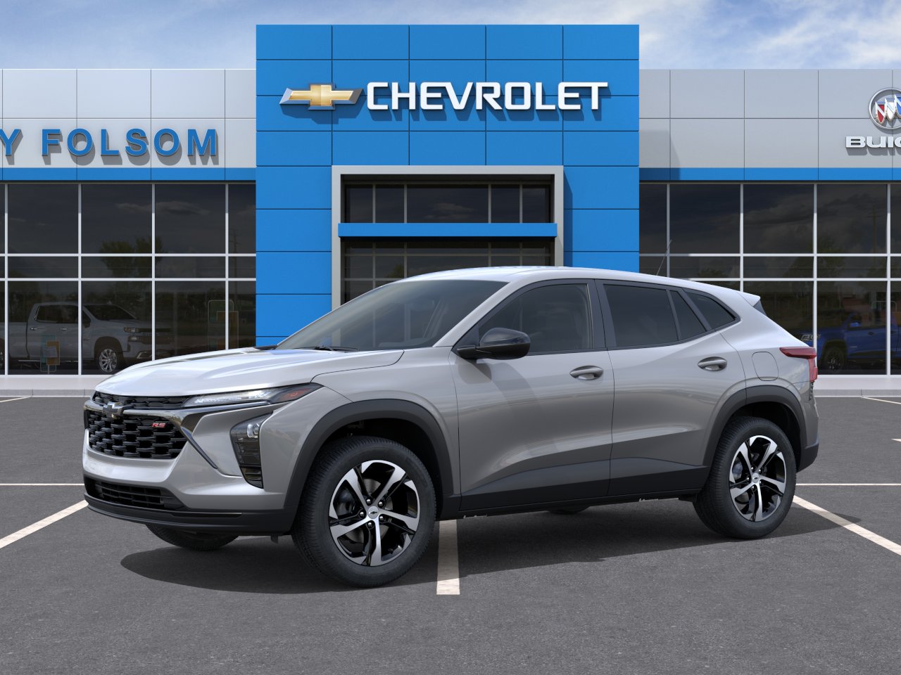 New 2026 Sterling Gray Metallic Chevrolet 1RS image 2