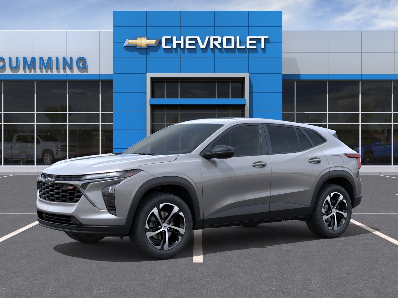 New 2026 Sterling Gray Metallic Chevrolet 1RS image 3