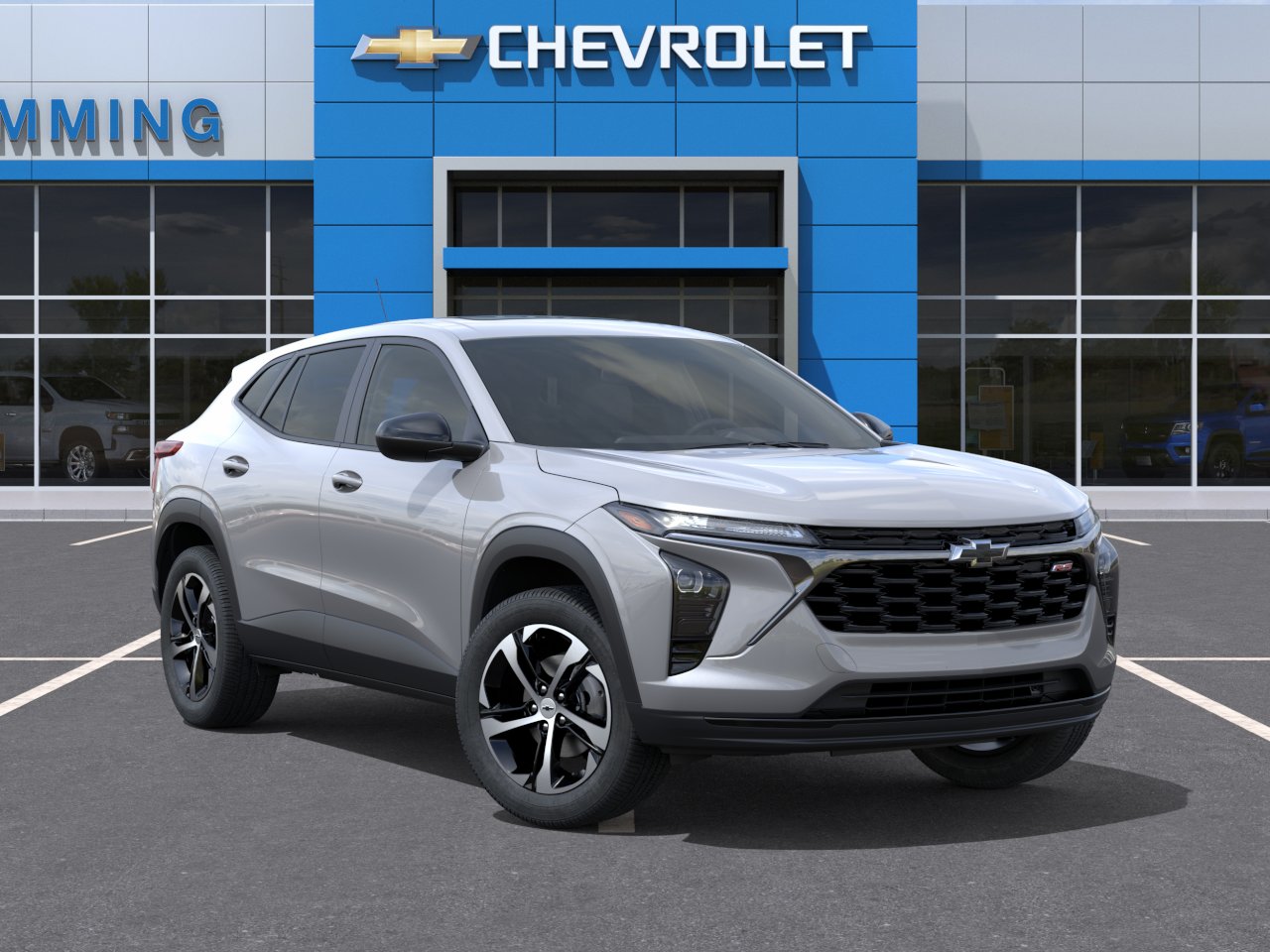 New 2026 Sterling Gray Metallic Chevrolet 1RS image 8