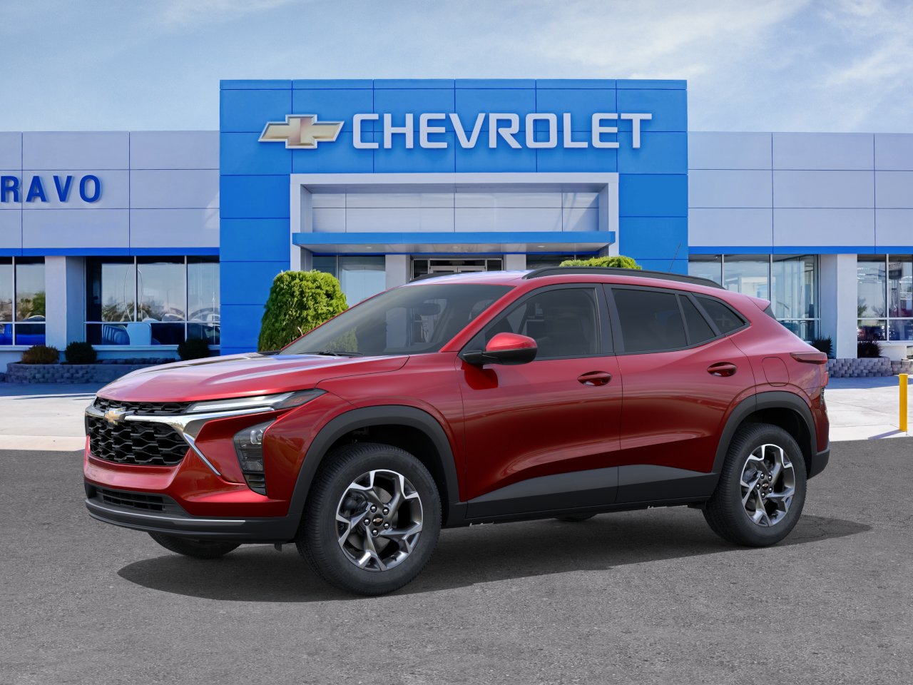 New 2026 Apex Red Chevrolet LT image 2