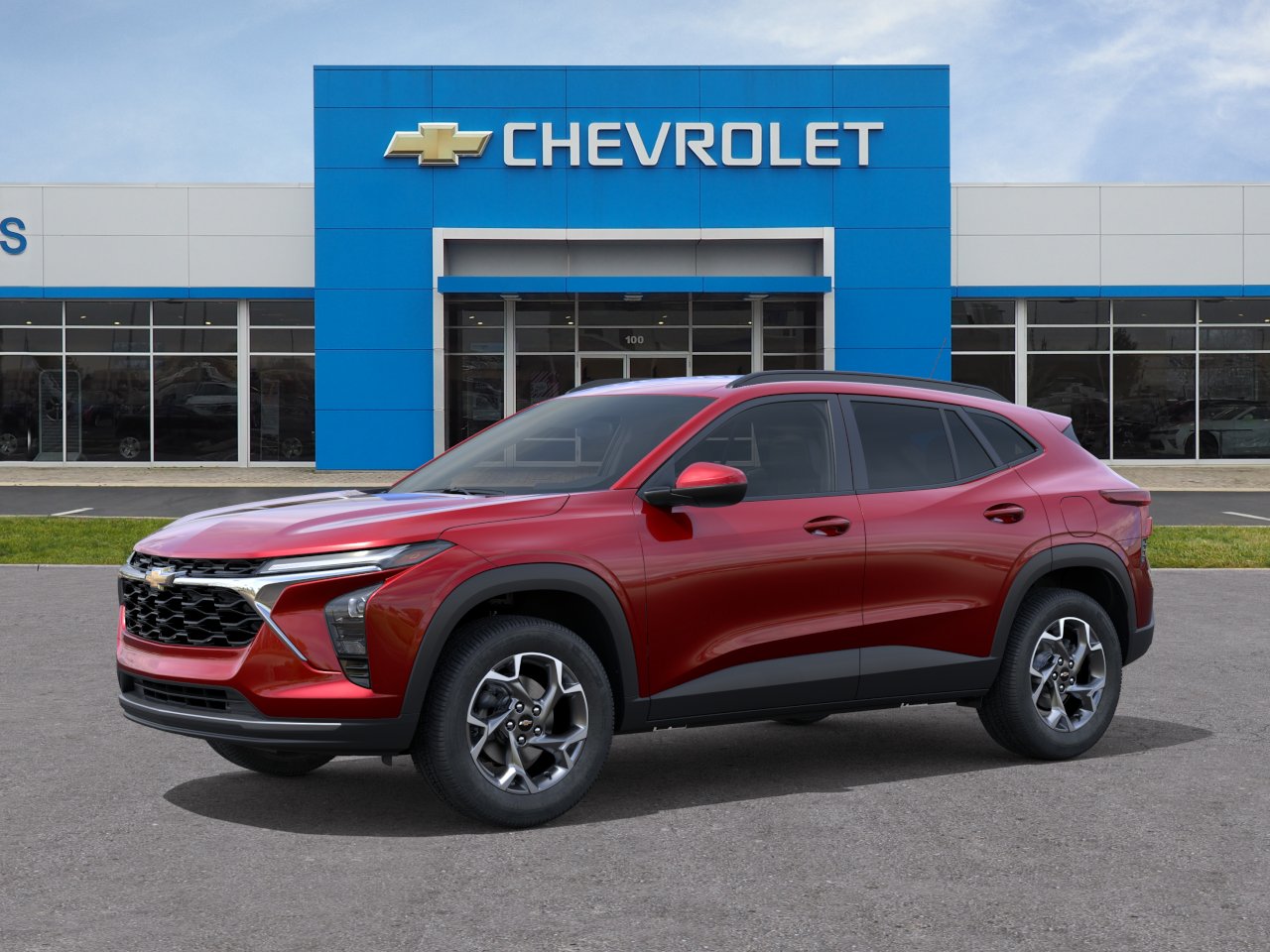 New 2026 Apex Red Chevrolet LT image 2