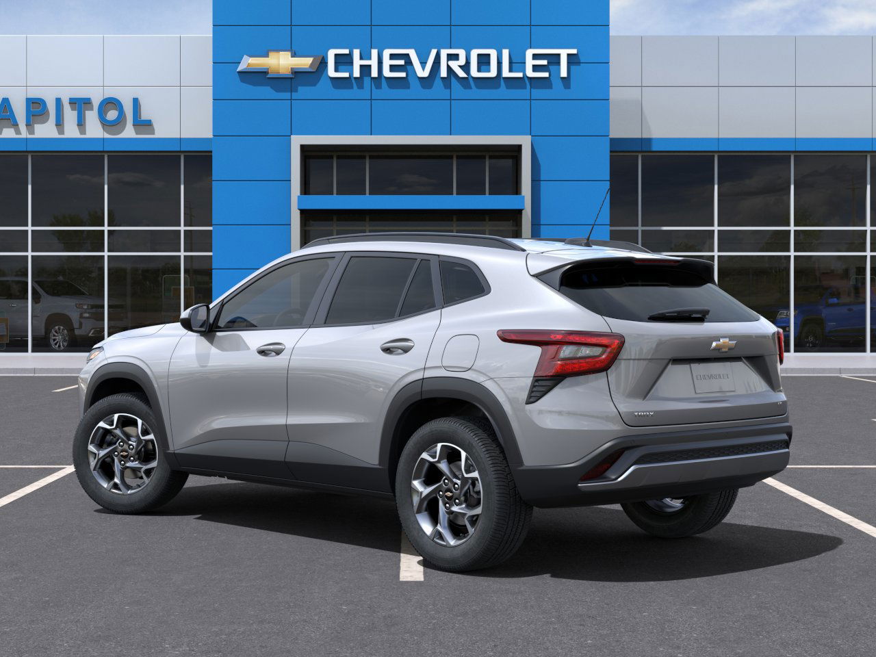 New 2025 Sterling Gray Metallic Chevrolet LT image 3