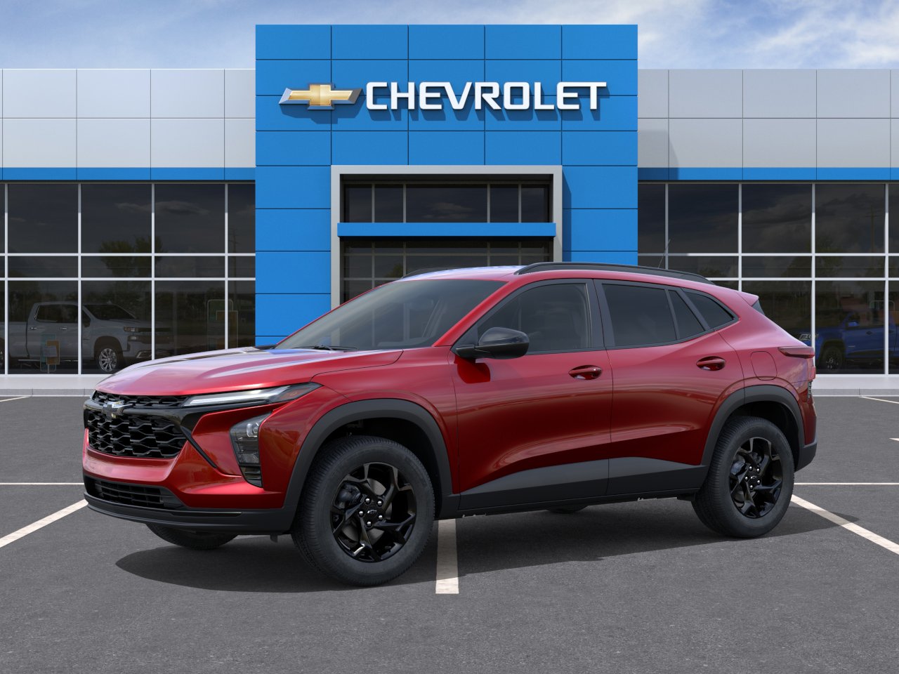 New 2026 Apex Red Chevrolet LT image 2