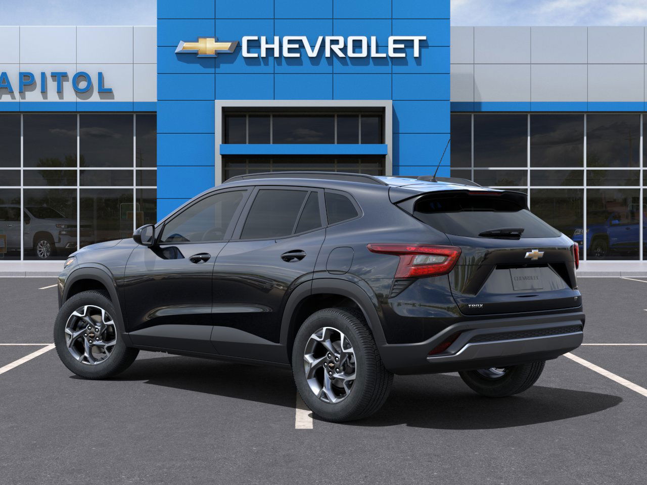 New 2025 Mosaic Black Metallic Chevrolet LT image 3