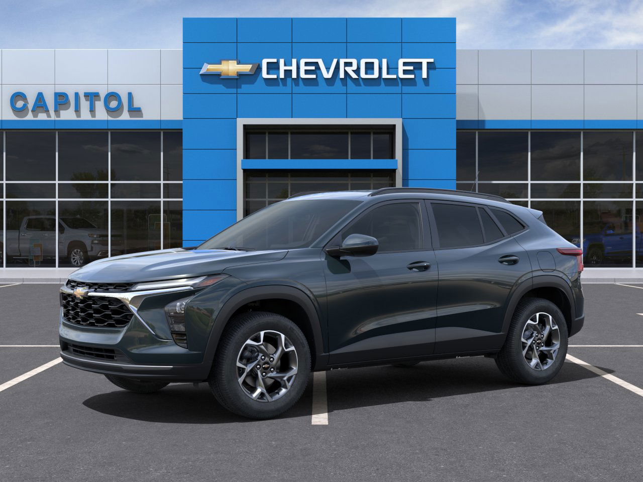 New 2025 Cypress Gray Chevrolet LT image 2
