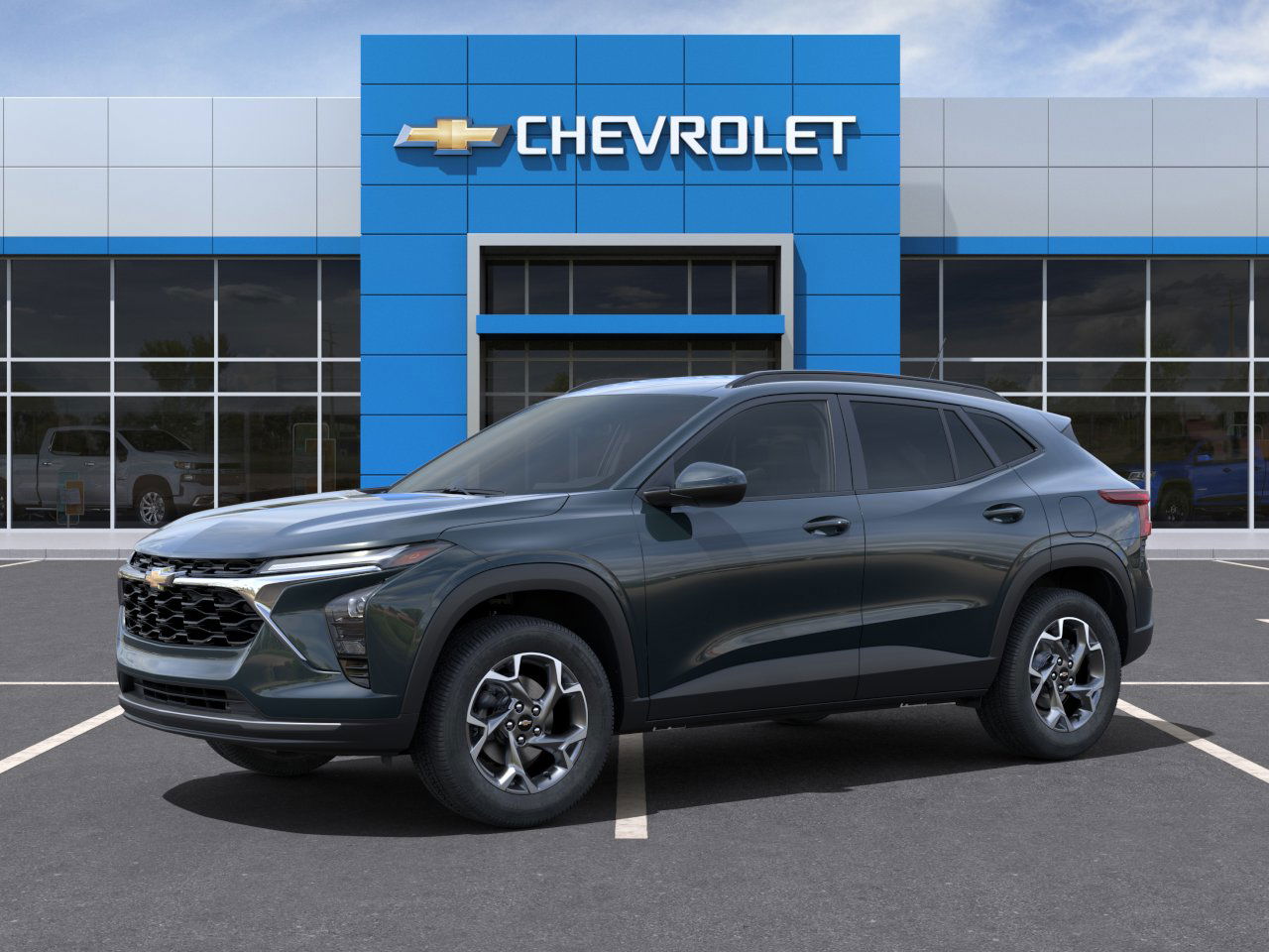 New 2025 Cypress Gray Chevrolet LT image 2