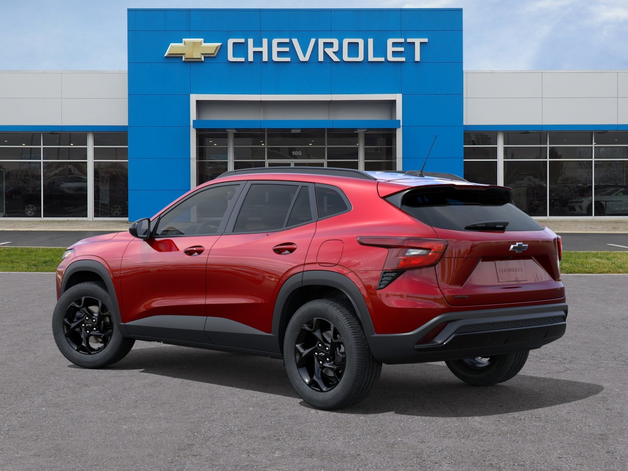 New 2026 Apex Red Chevrolet LT image 3