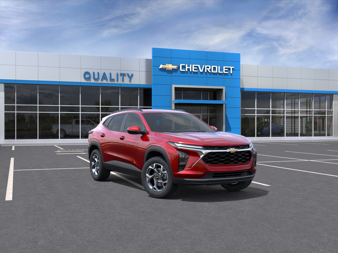 Apex Red 2026 Chevrolet Trax SUV / Crossover Front-Wheel Drive