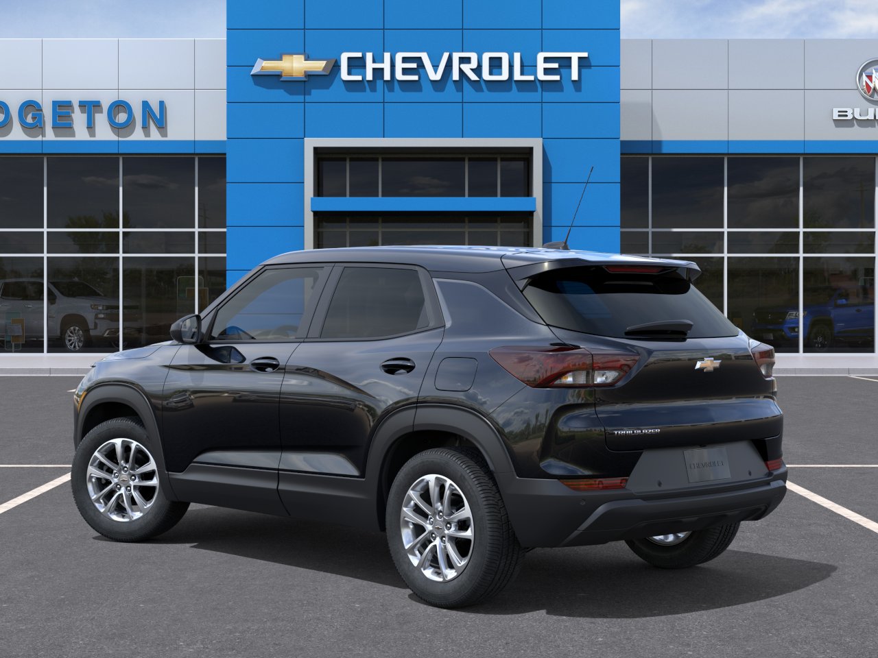 New 2026 Mosaic Black Metallic Chevrolet LS image 3
