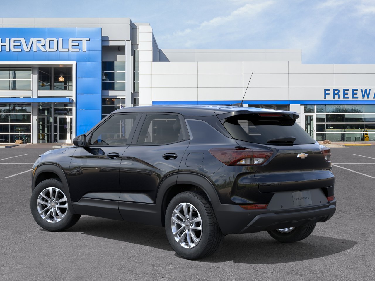 New 2026 Mosaic Black Metallic Chevrolet LS image 3