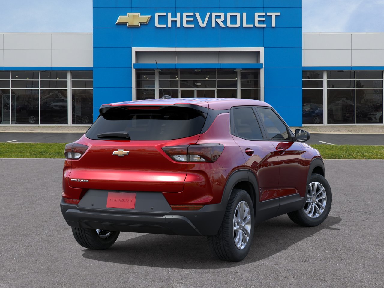 New 2026 Apex Red Chevrolet LS image 4