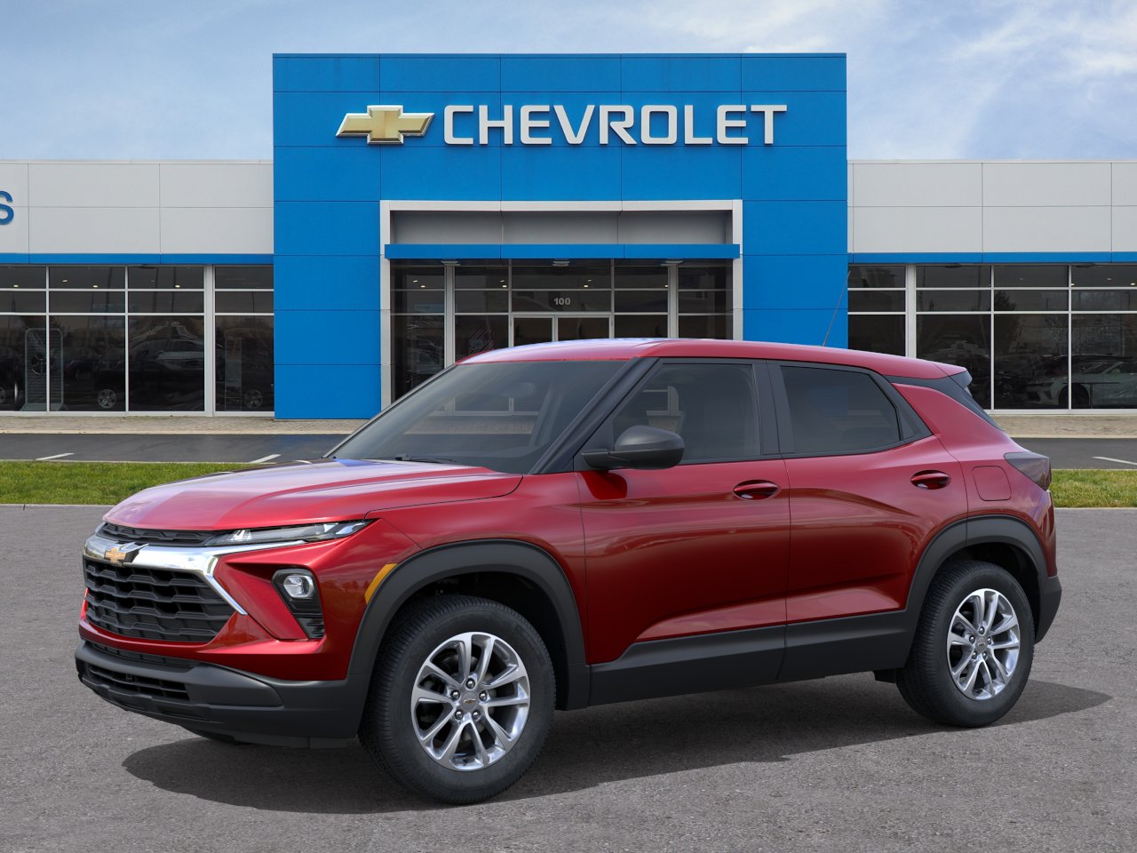 New 2026 Apex Red Chevrolet LS image 2