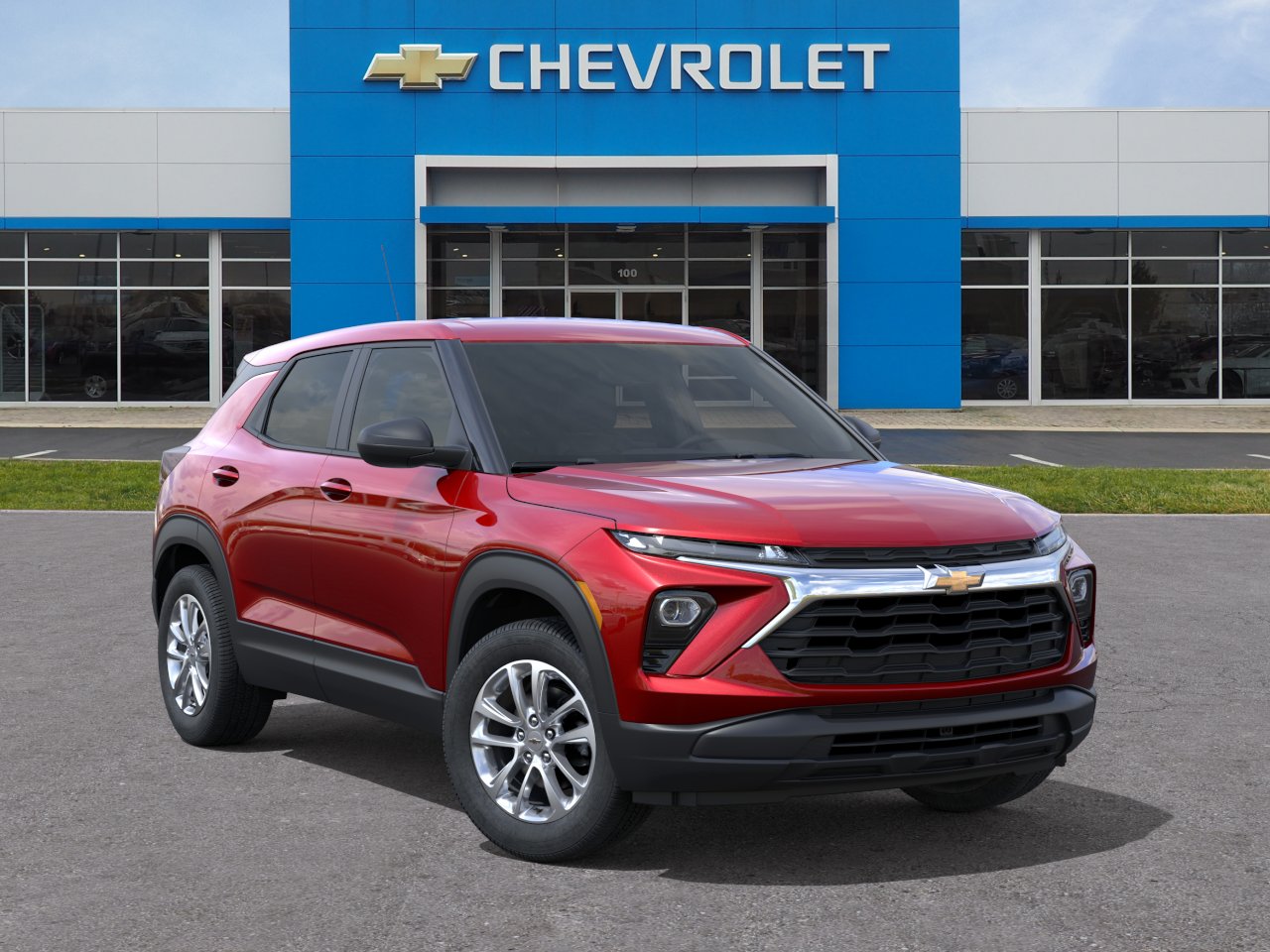 New 2026 Apex Red Chevrolet LS image 7