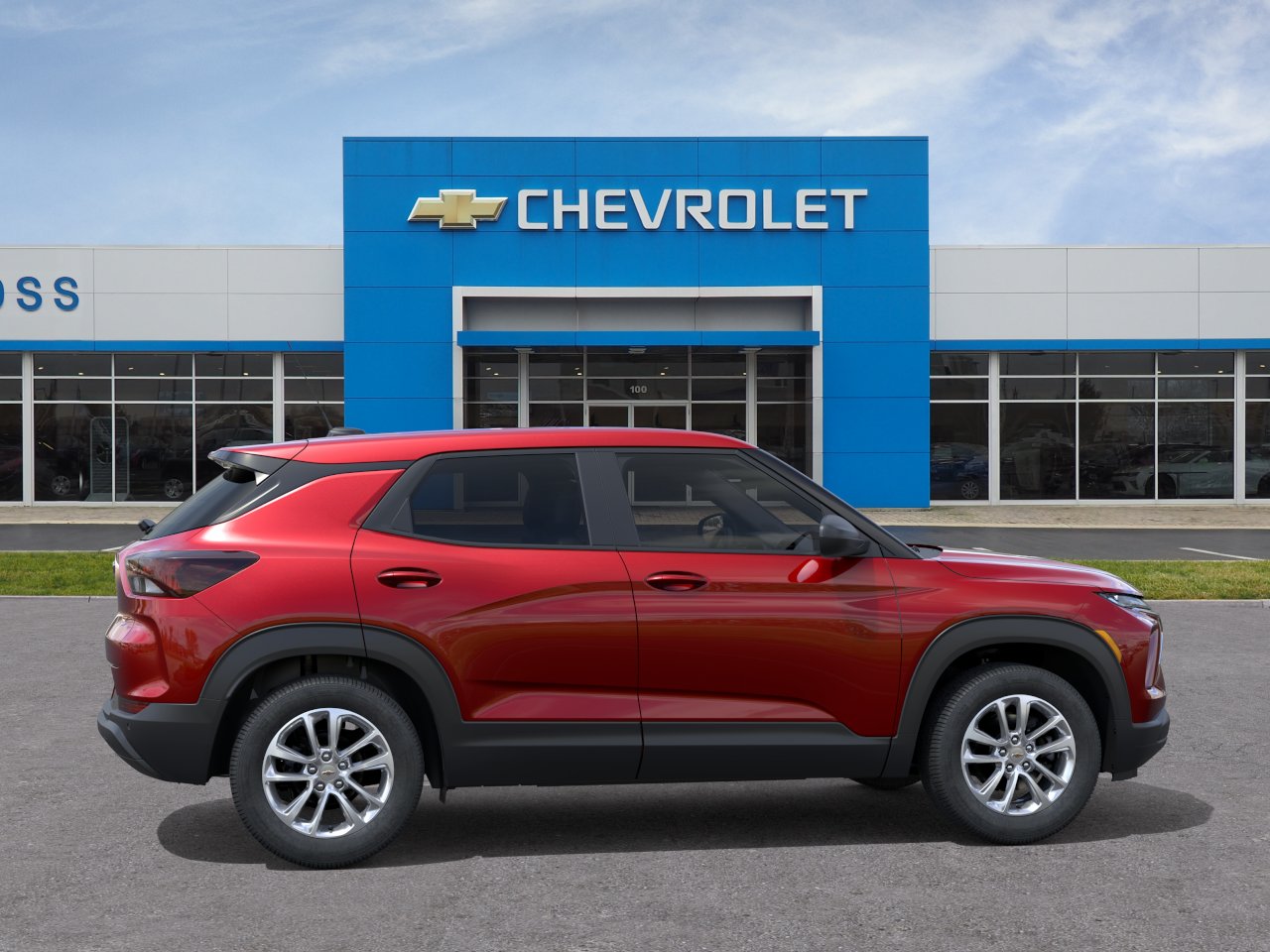 New 2026 Apex Red Chevrolet LS image 5