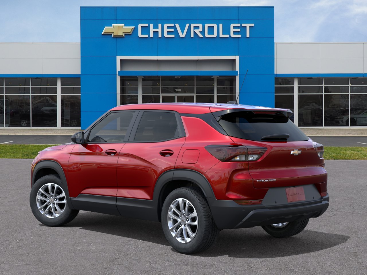 New 2026 Apex Red Chevrolet LS image 3