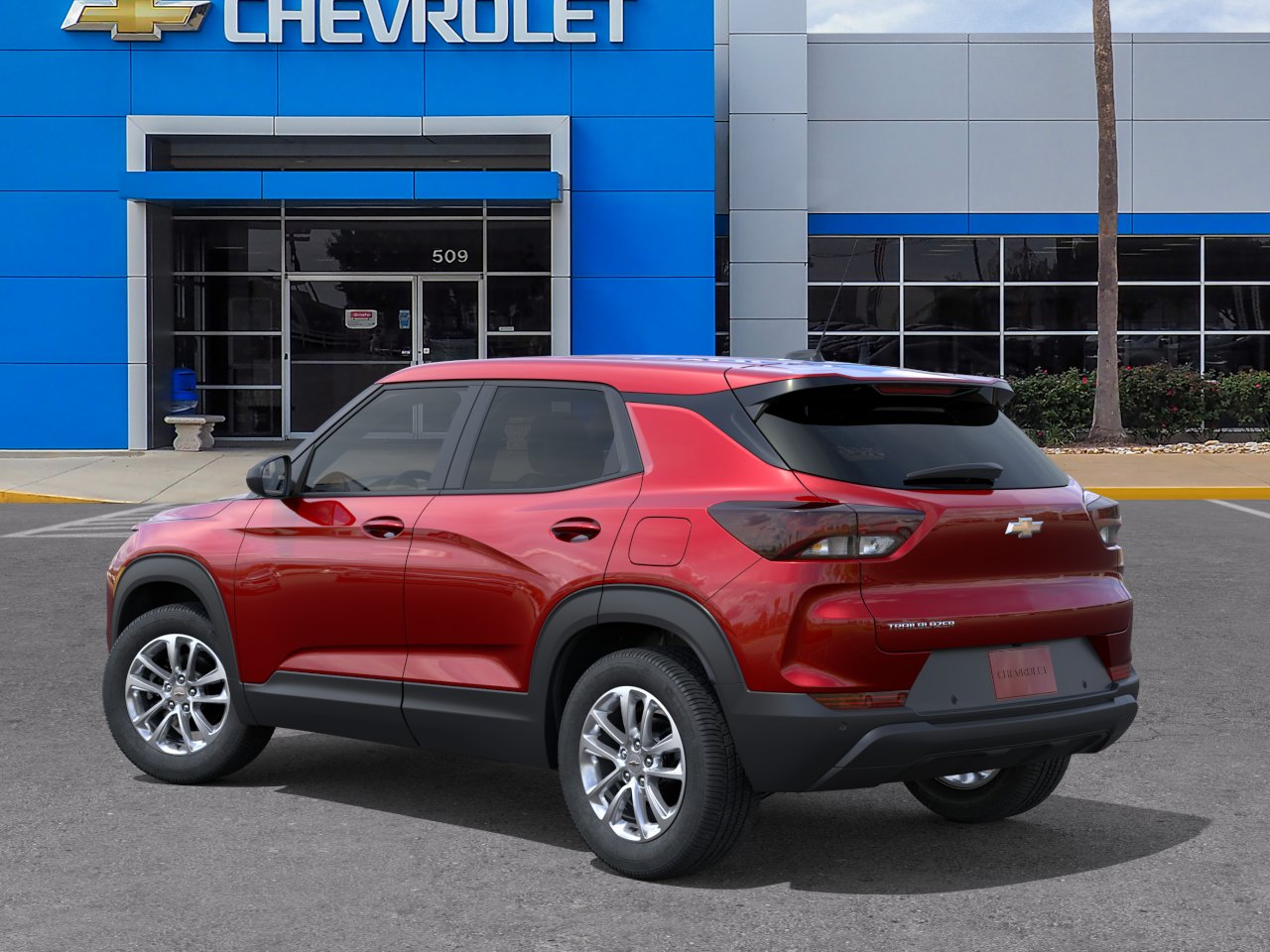 New 2026 Apex Red Chevrolet LS image 3