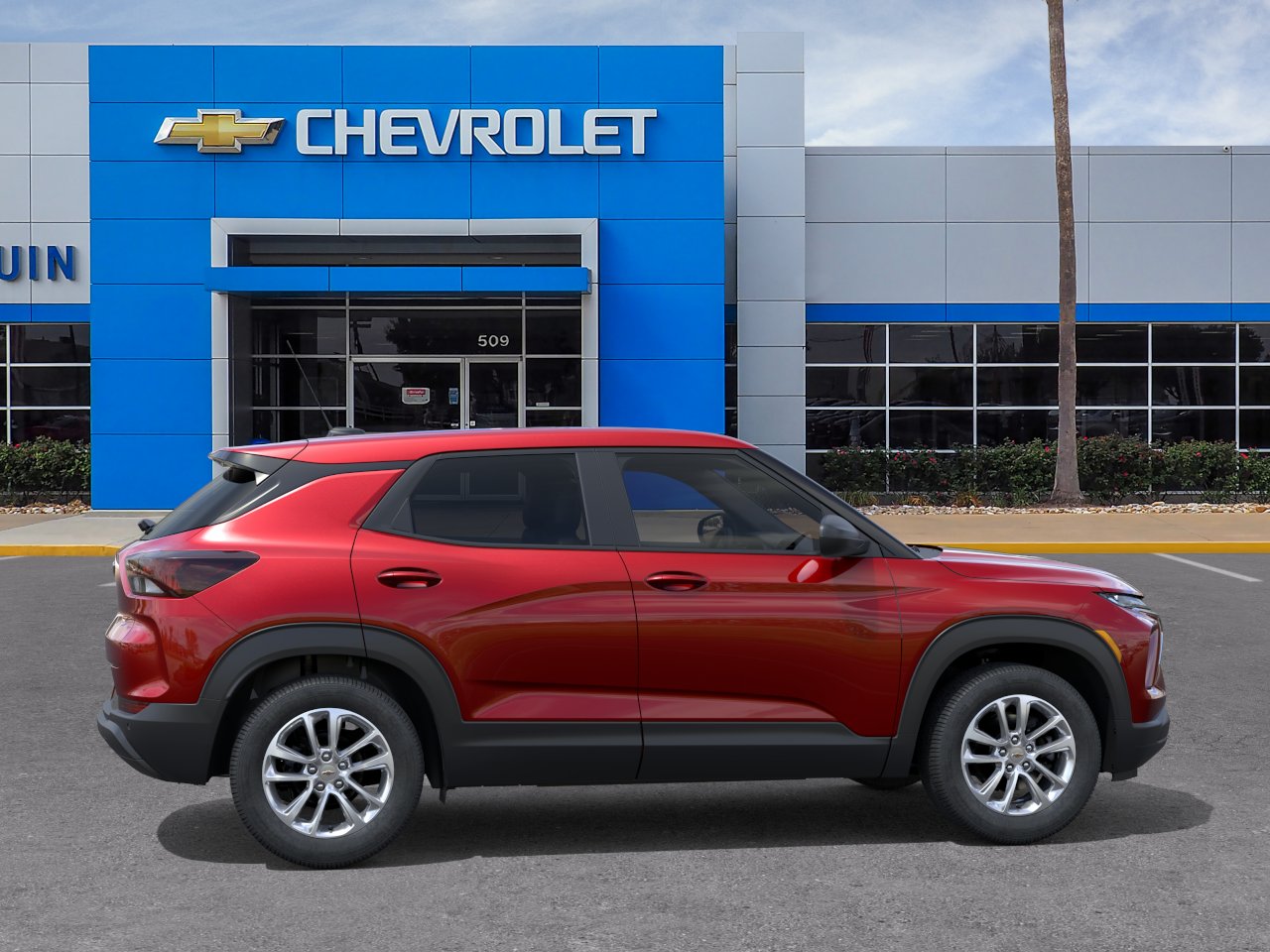 New 2026 Apex Red Chevrolet LS image 5