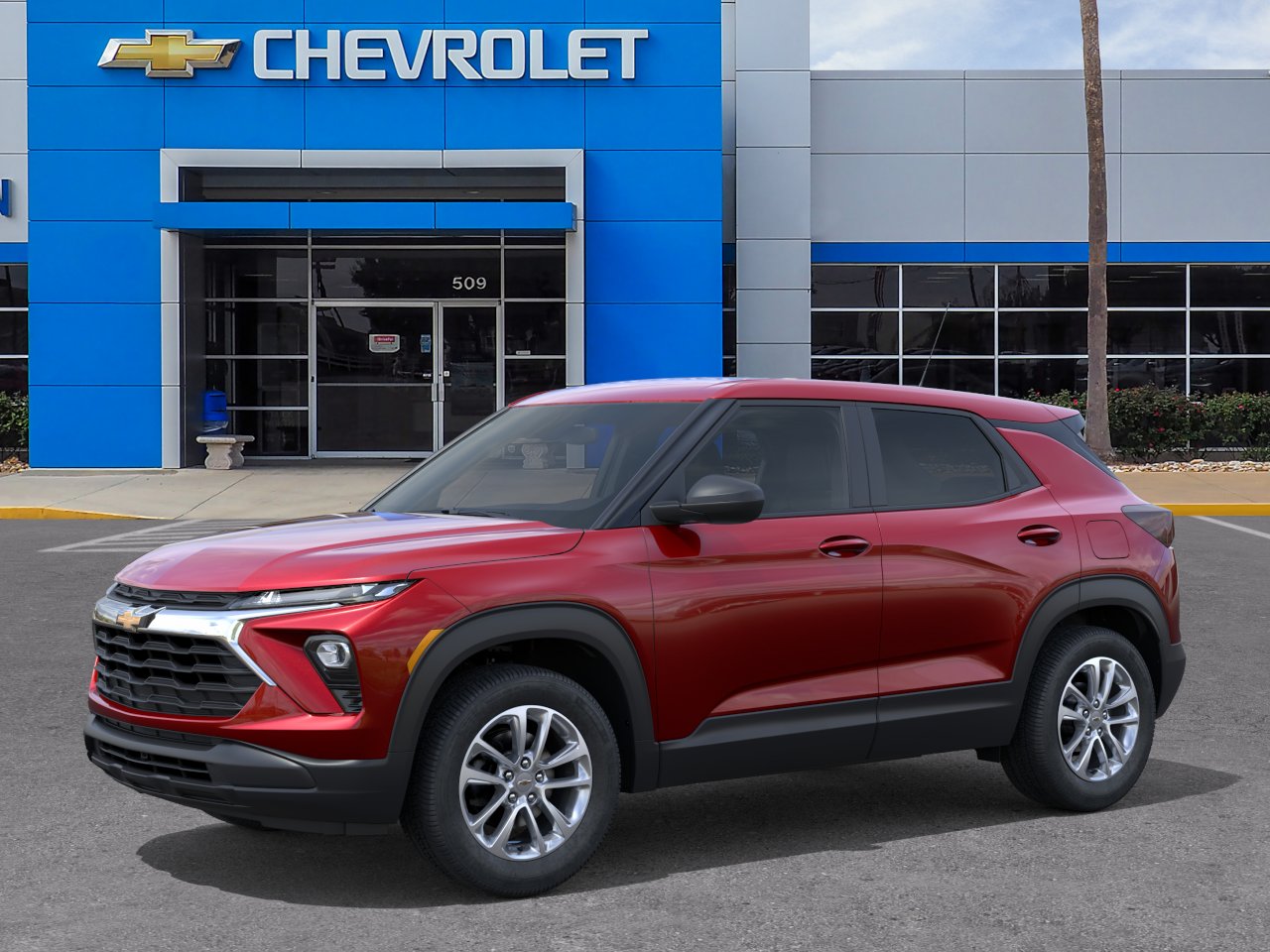 New 2026 Apex Red Chevrolet LS image 2