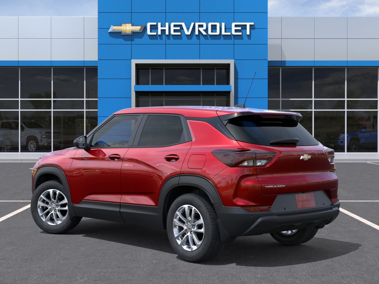 New 2026 Apex Red Chevrolet LS image 3