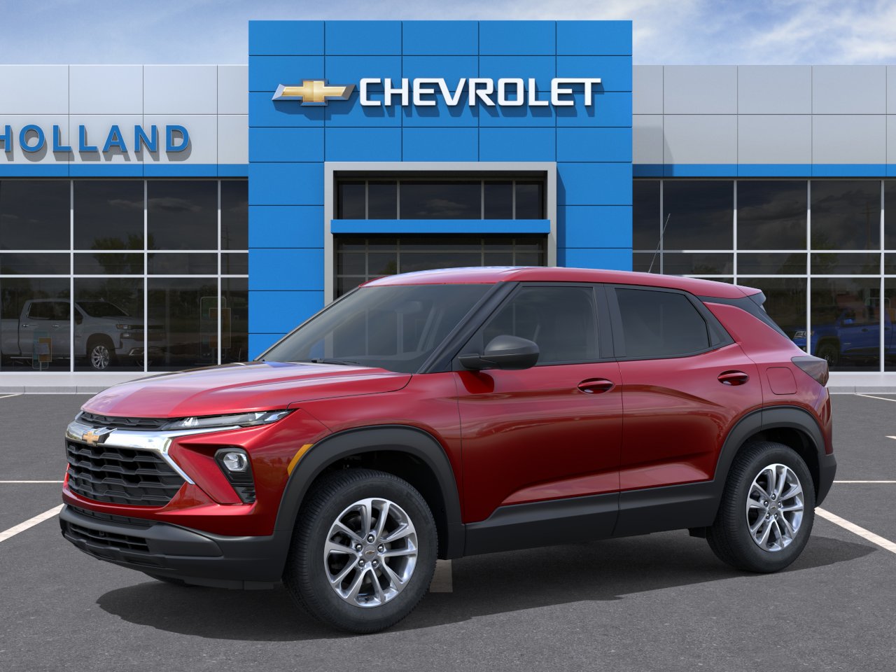 New 2026 Apex Red Chevrolet LS image 2