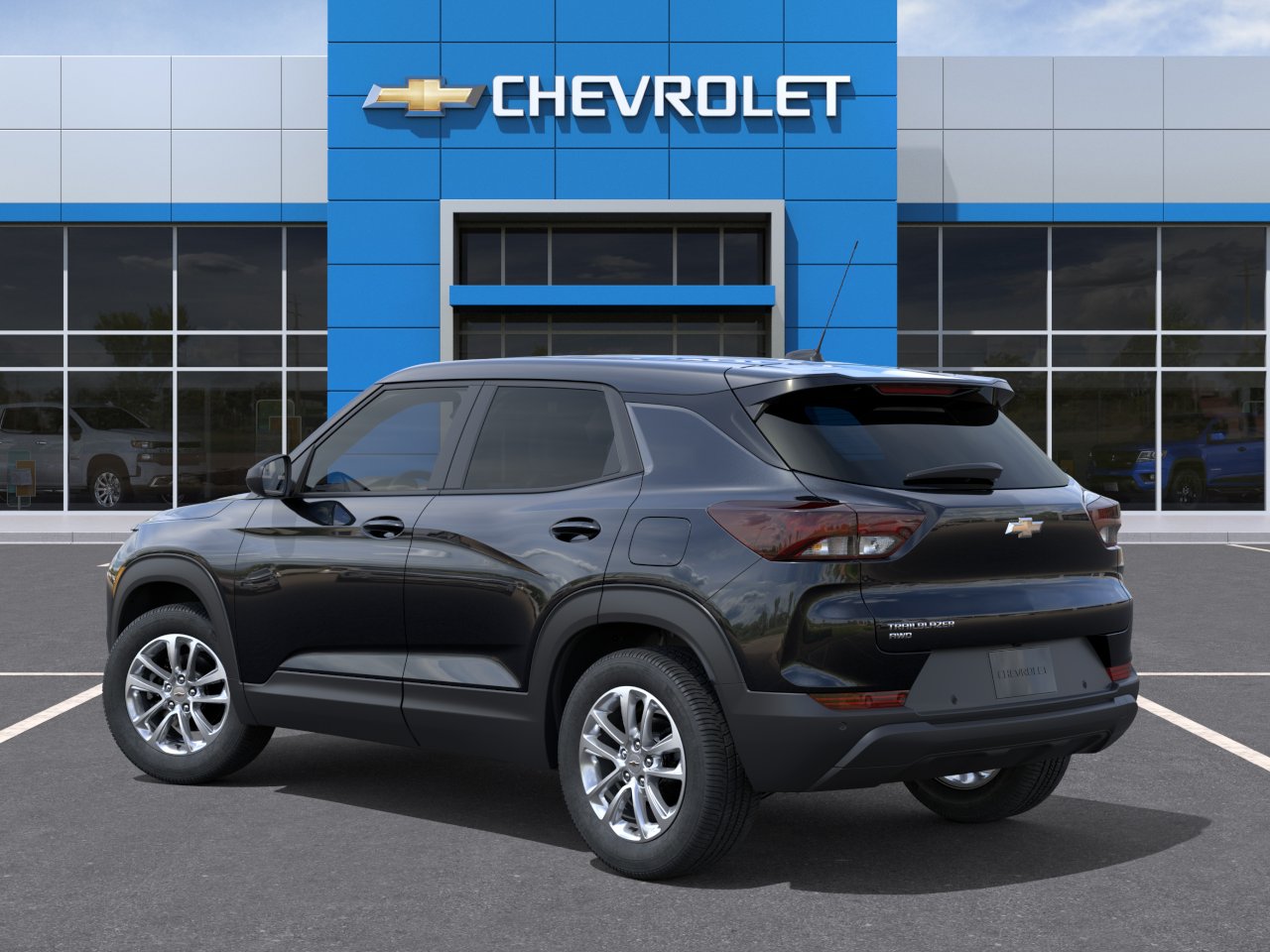 New 2026 Mosaic Black Metallic Chevrolet LS image 3