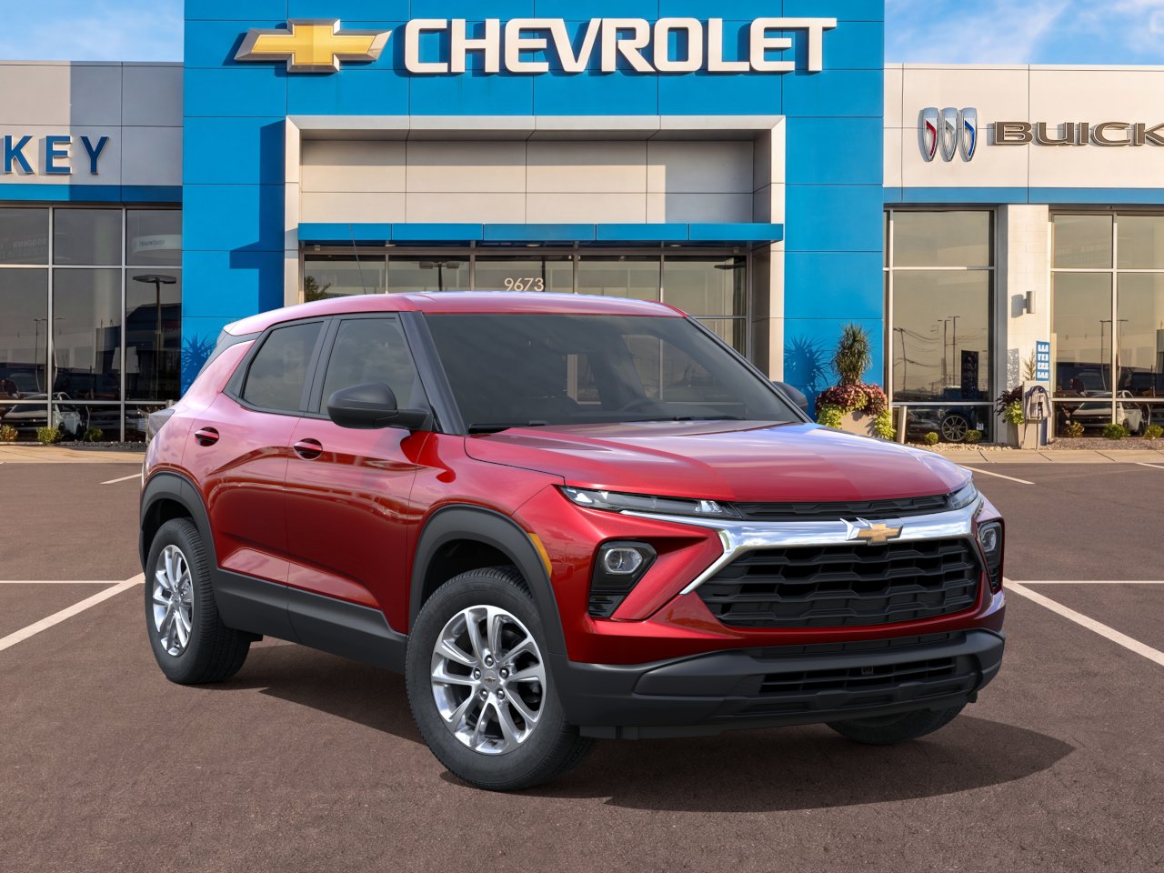 New 2026 Apex Red Chevrolet LS image 7