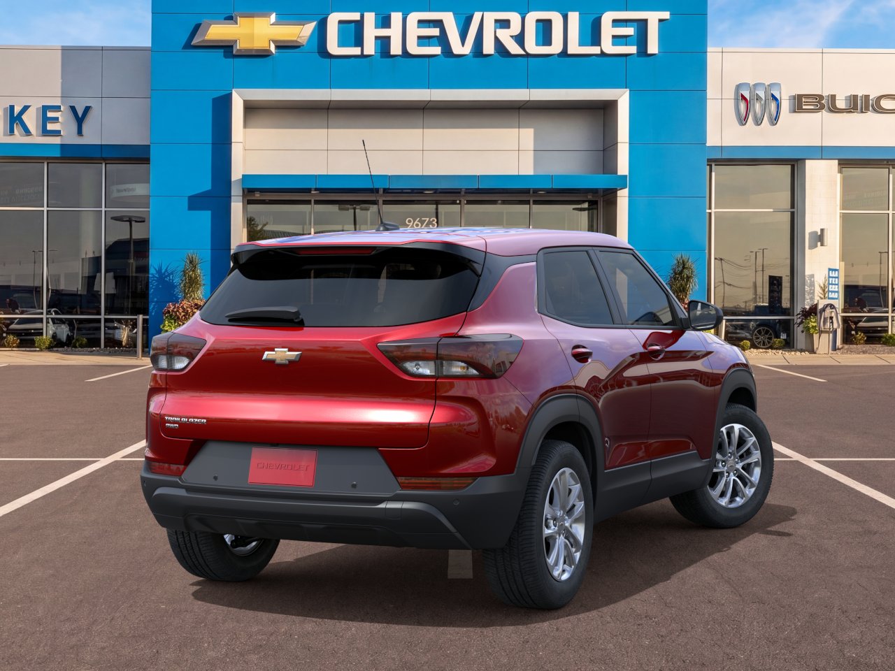 New 2026 Apex Red Chevrolet LS image 4