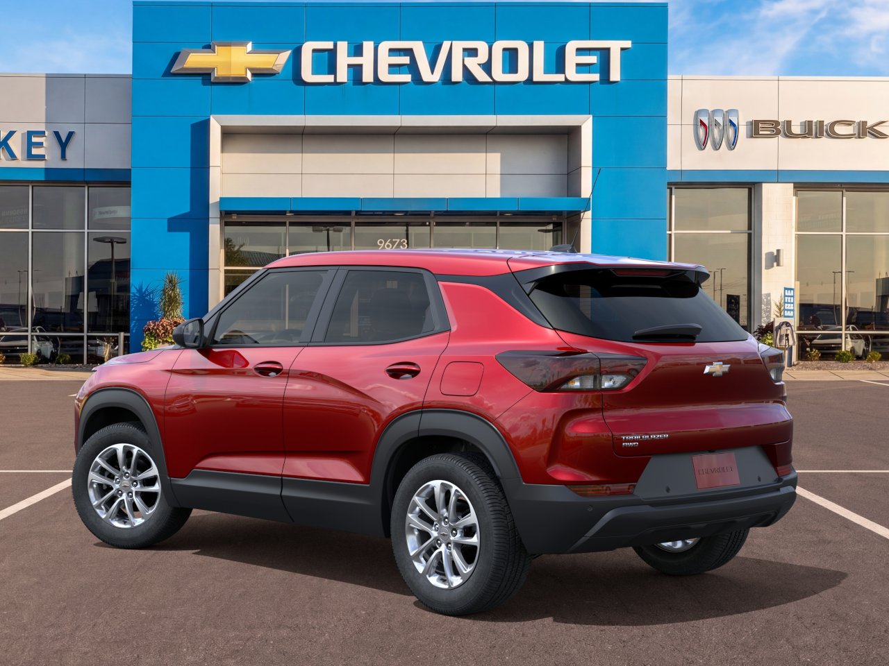 New 2026 Apex Red Chevrolet LS image 3
