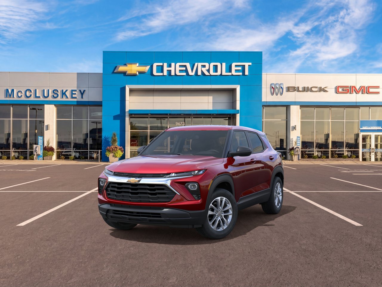 New 2026 Apex Red Chevrolet LS image 8
