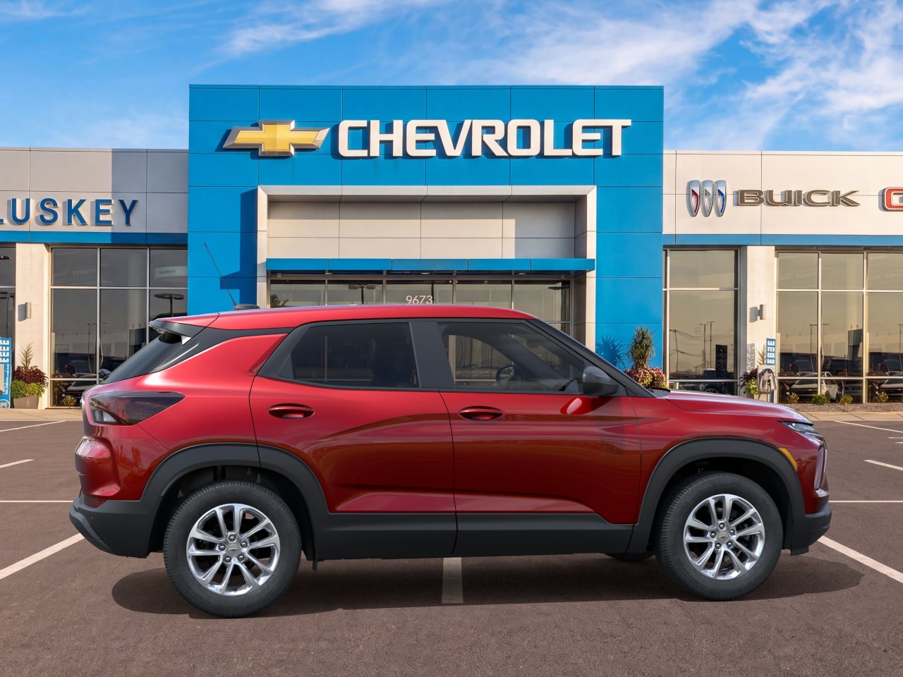 New 2026 Apex Red Chevrolet LS image 5