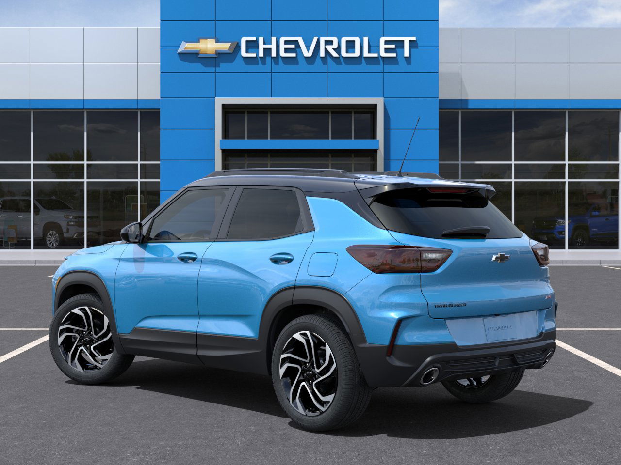 New 2025 Marina Blue Metallic Chevrolet RS image 3
